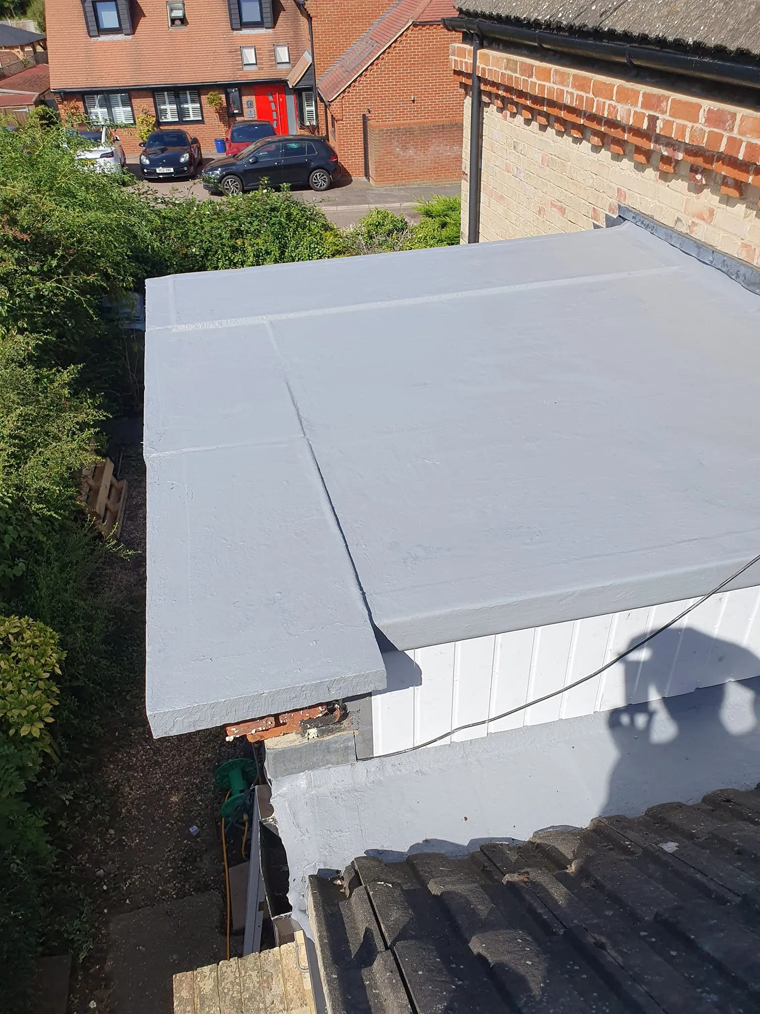 Flat Grey Roof