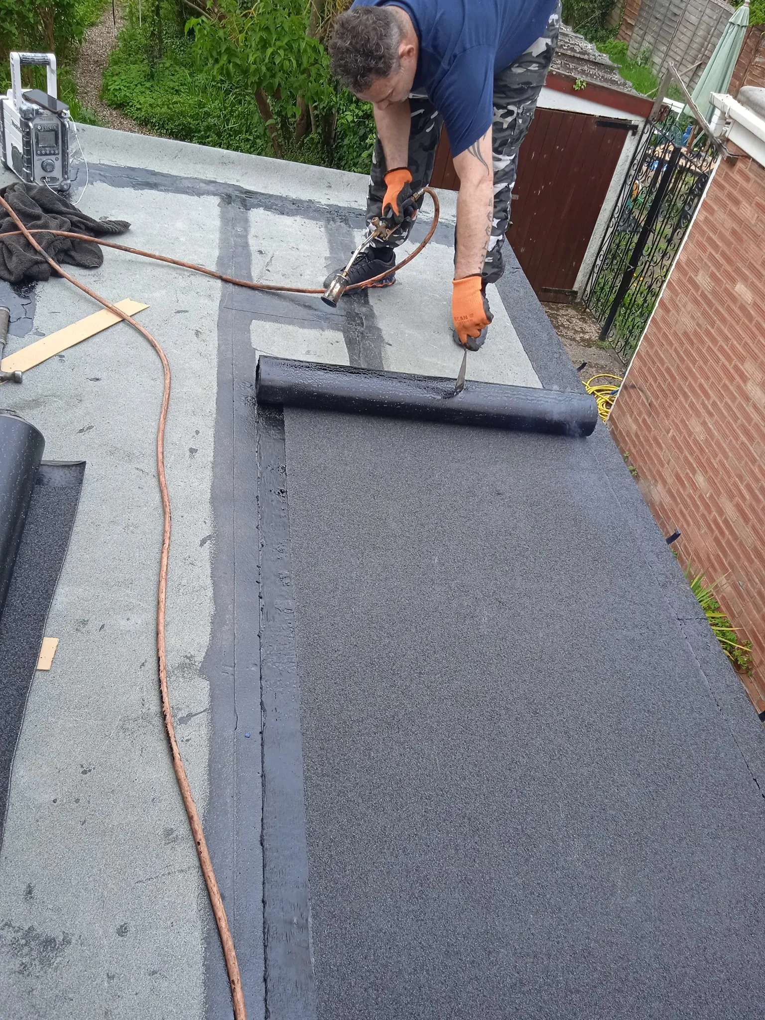 New Flat Roof