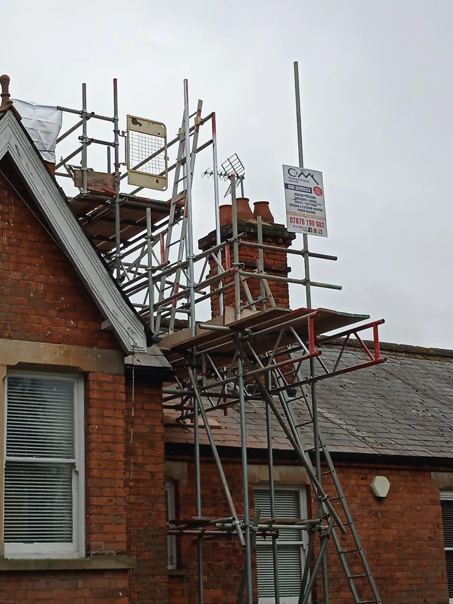 Roof Scaffolding